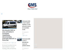 Tablet Screenshot of grupmediasud.ro